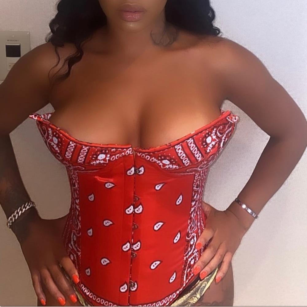 Red Durag Corset